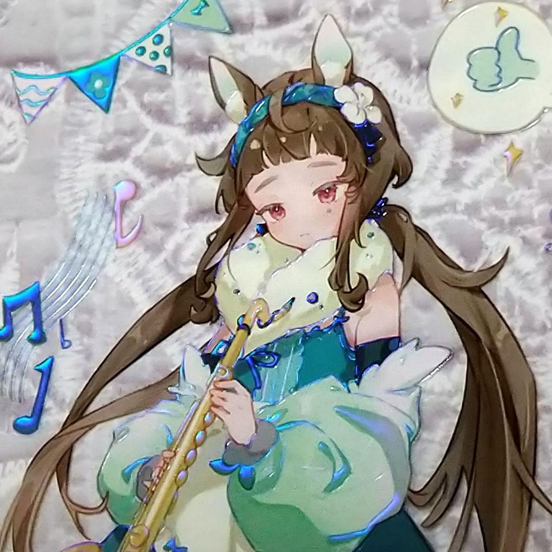 J409＃星河吟唱(虹光)喵啪叽切り売り海外人物マステ女の子