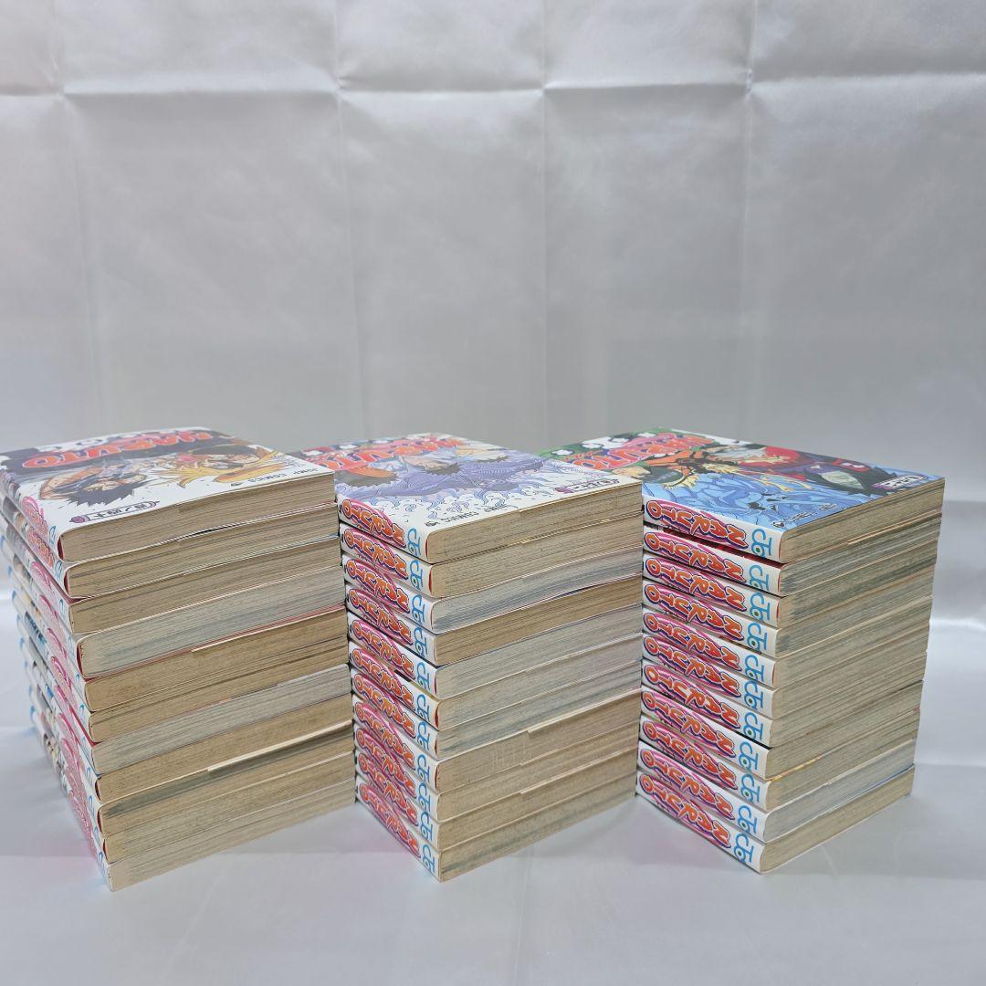 NARUTO 全72巻[完]+関連本セット/全巻簡易クリーニング済み/N01