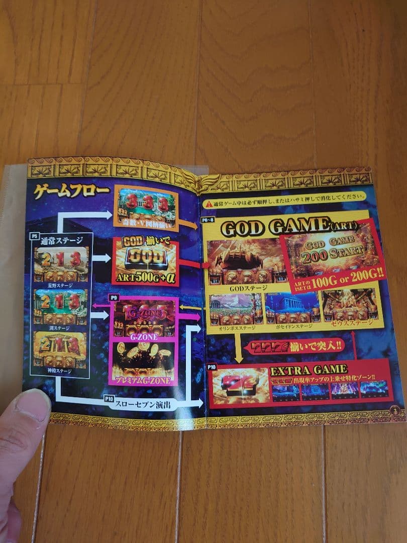 ミリオンゴッド　神々の系譜ZEUS 不要機　凱旋系譜