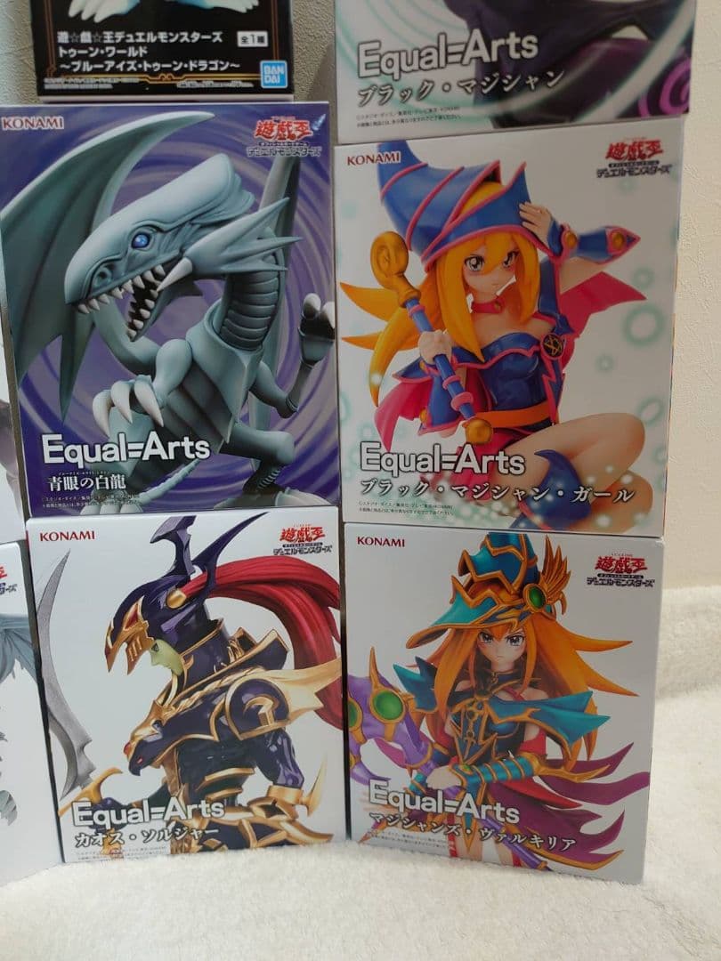 遊☆戯☆王 新品未開封 フィギュア 9体セット ブルーアイズ エクゾディア等