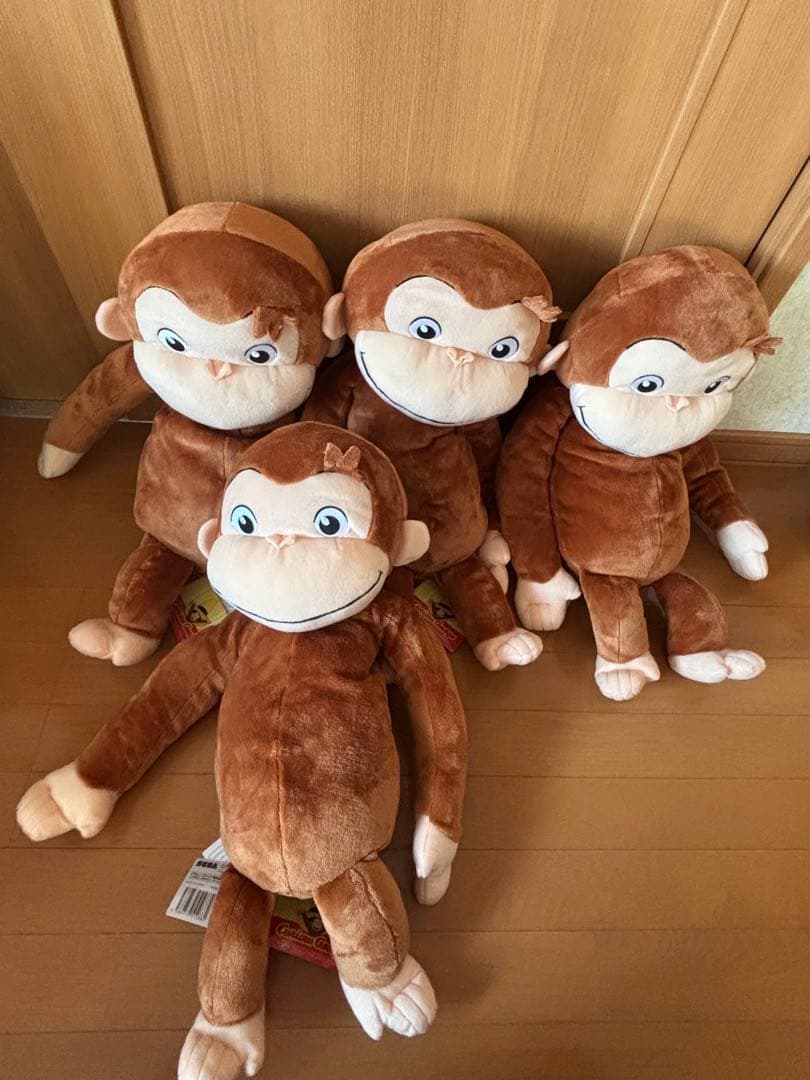 おさるのジョージぬいぐるみまとめ売り