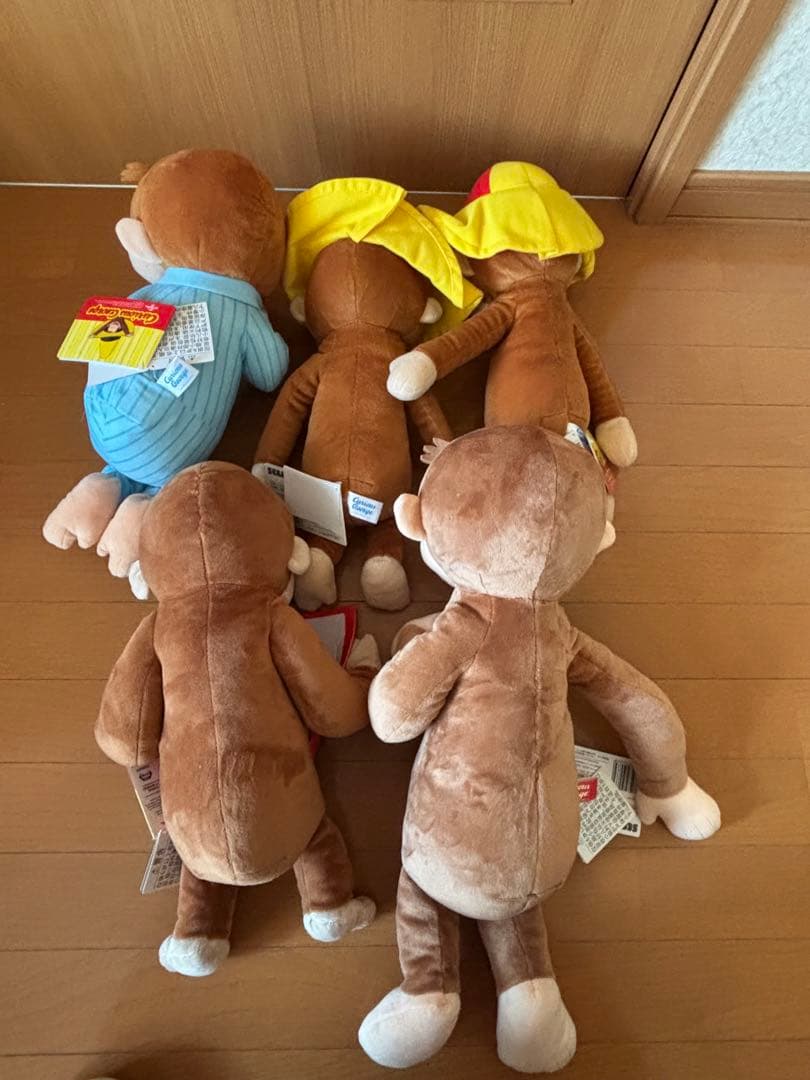 おさるのジョージぬいぐるみまとめ売り