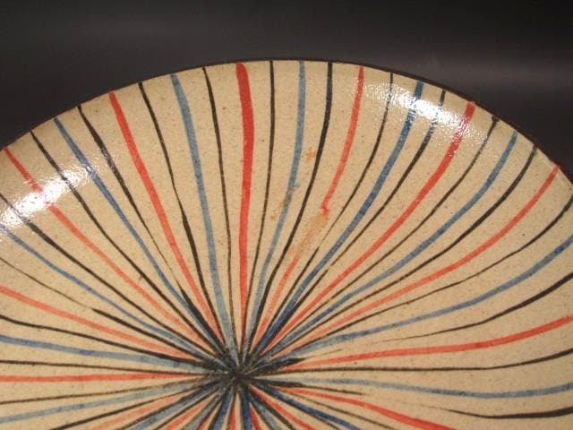 ☆　北大路魯山人　麦藁手皿　黒田陶々庵極めがございます☆y577