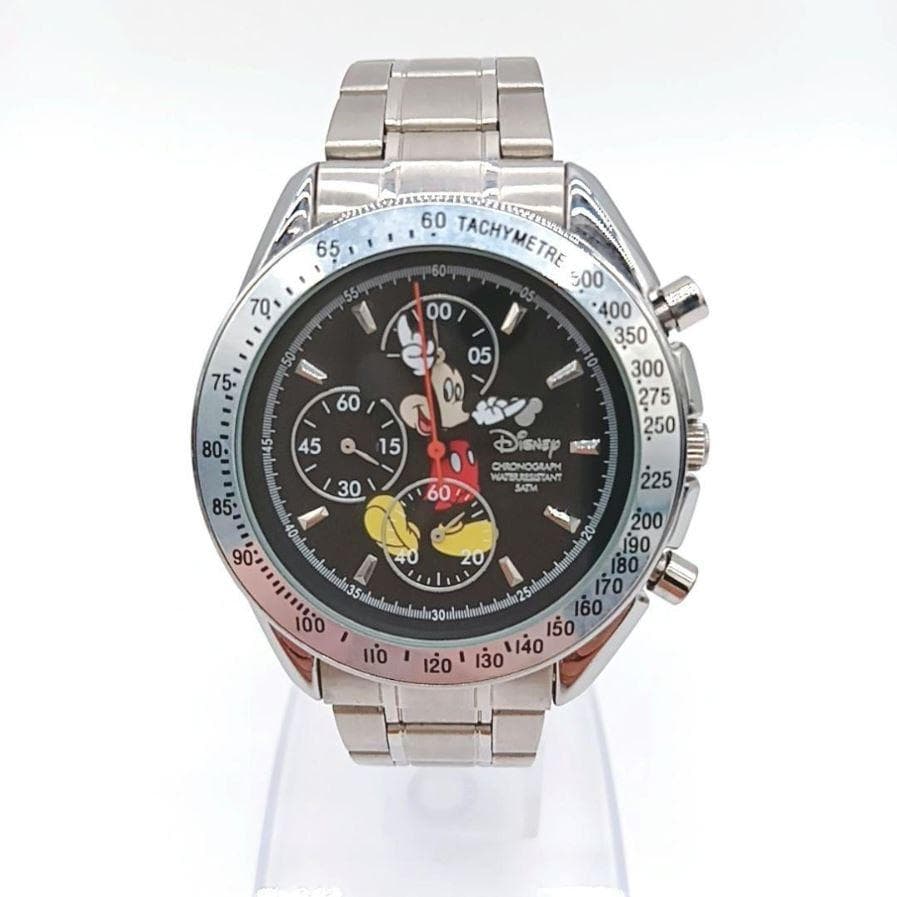 ミッキーマウス クロノグラフ スピードマスター 腕時計 Disney ディズニー