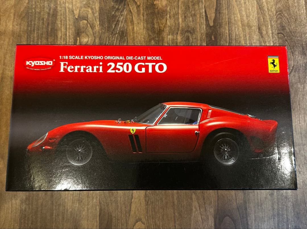【新品】1/18 京商 フェラーリ 250gto 赤 08431R