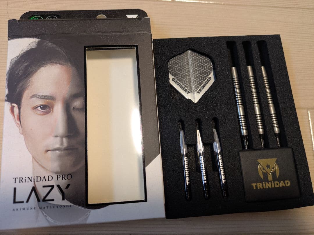 廃盤TRiNiDAD LAZY 松吉輝宗モデル S-DARTS限定バレル