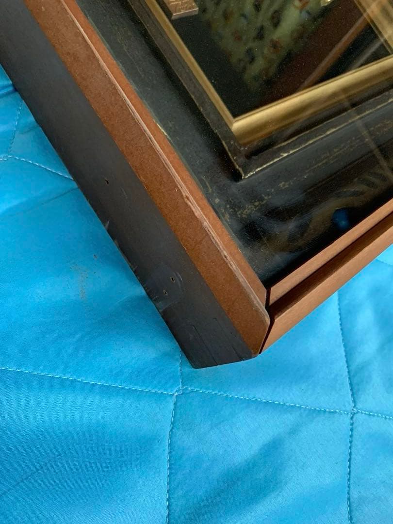 特選美術品　黄金種子島火縄銃　額縁入り　アンティーク