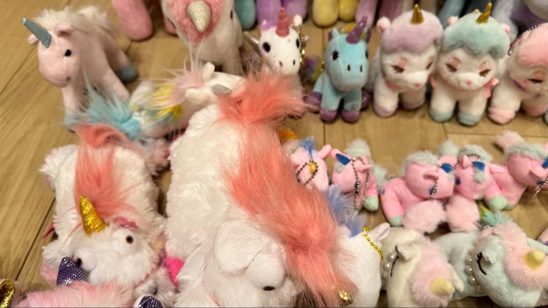 ユニコーン、ポニー等、ぬいぐるみ　まとめ売り　48体　※ジャンク品