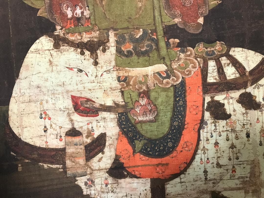 【複製】賢菩薩像 平安時代・12世紀 東京国立博物館 絹本