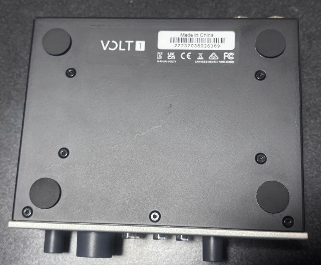 Unversal Audio VOLT1 オーディオインターフェース