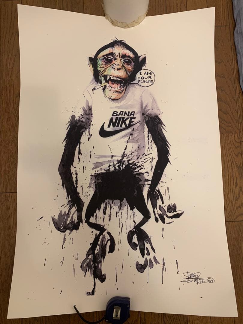 Lora Zombie　(ロラ・ゾンビ) 絵画　アート　水彩画