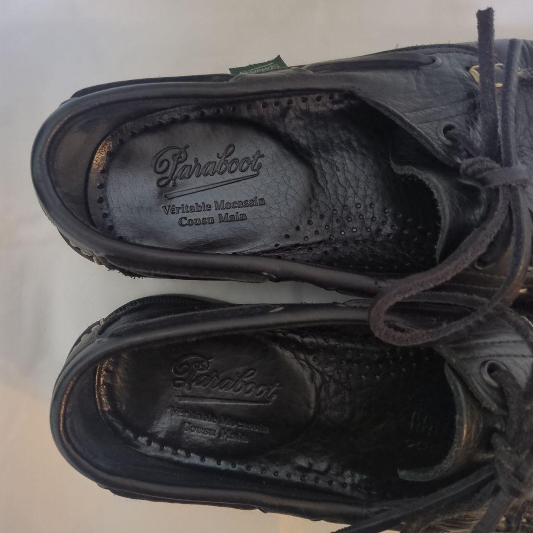 Paraboot デッキシューズ BARTH FOUL NOIRバース