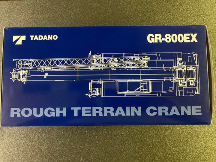 タダノ　TADANO GR800EX ラフテレーンクレーン　スケールモデル
