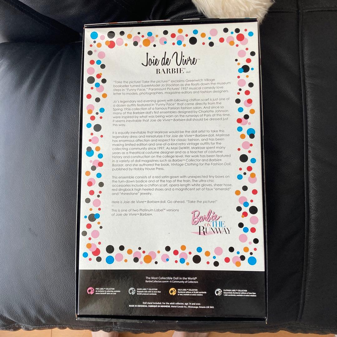 その他 JOIE DE VIVRE Barbie Doll