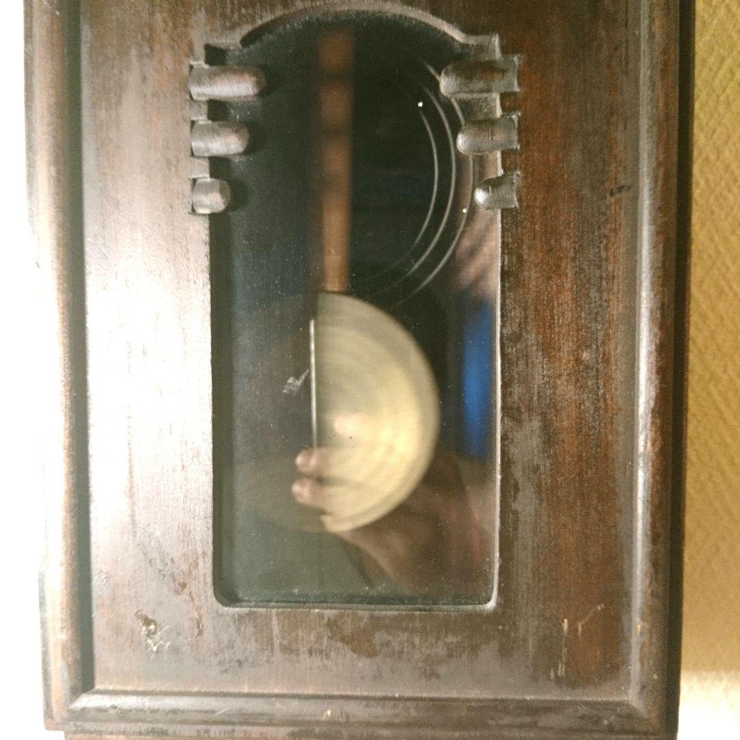 レトロ 振り子時計 メーカー不明