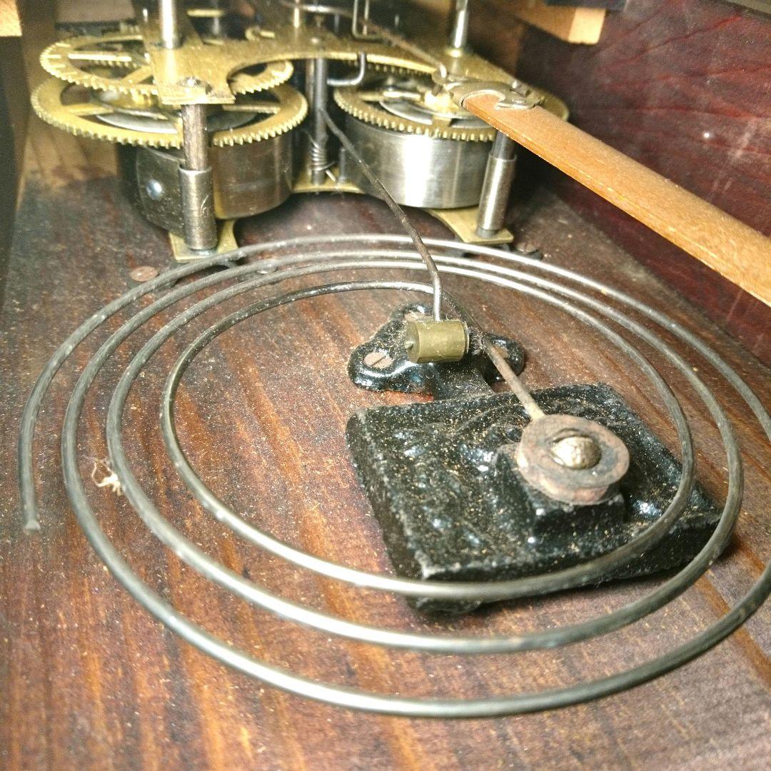 レトロ 振り子時計 メーカー不明