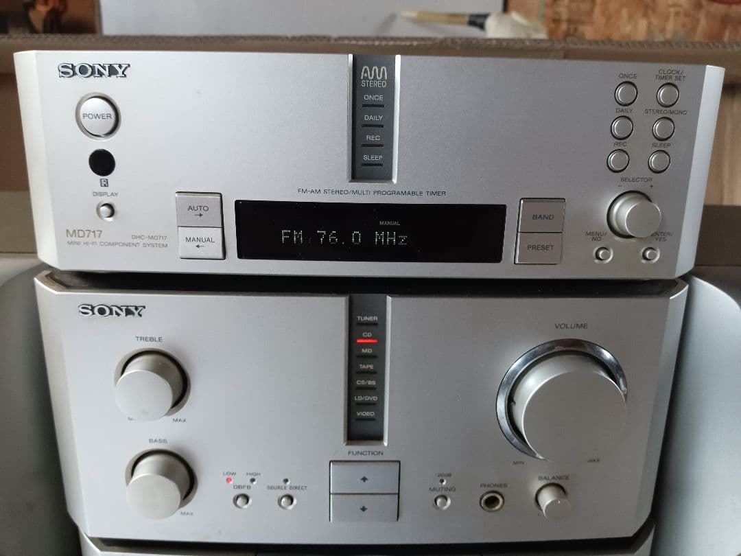 【ジャンク品】SONY システムコンポ ST-MS717