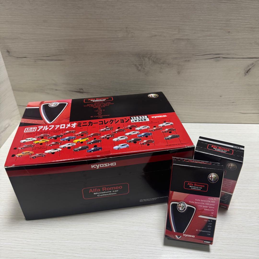 京商 1/64 アルファロメオ サークルKサンクス ミニカーコレクション