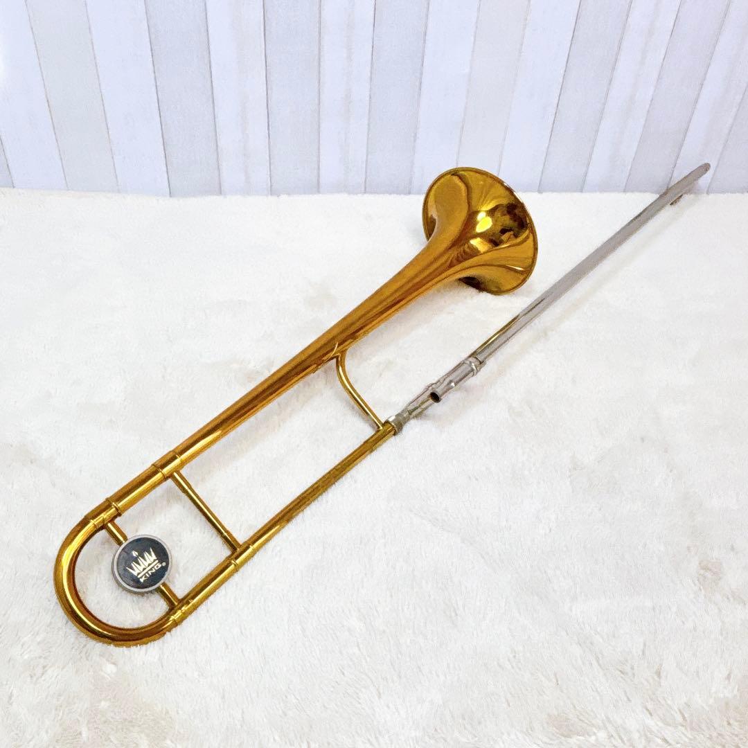 KING キング 2B B♭ テナートロンボーン マウスピース付き