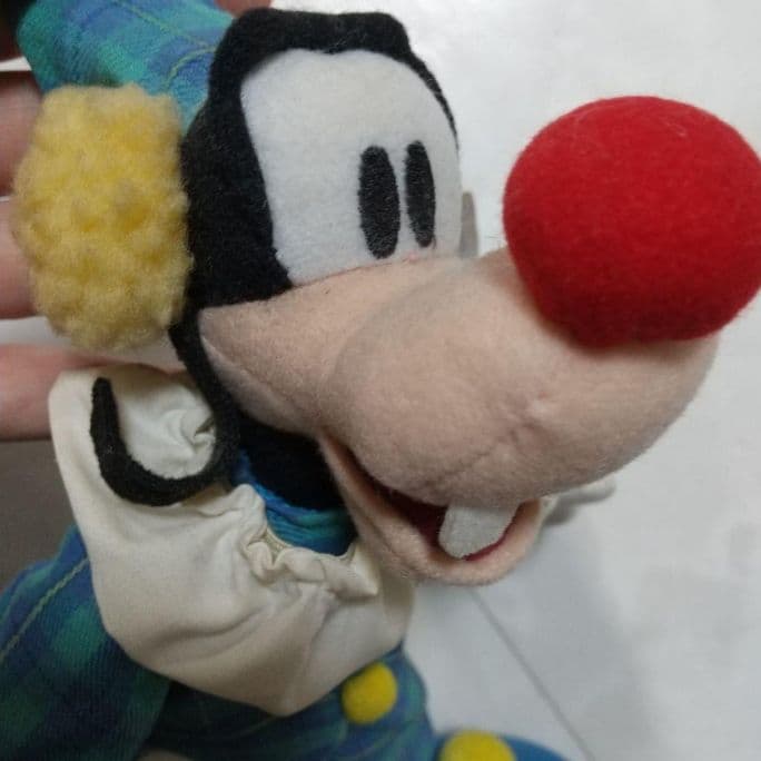 新品　グーフィー　ピエロ　サーカス　ぬいぐるみ