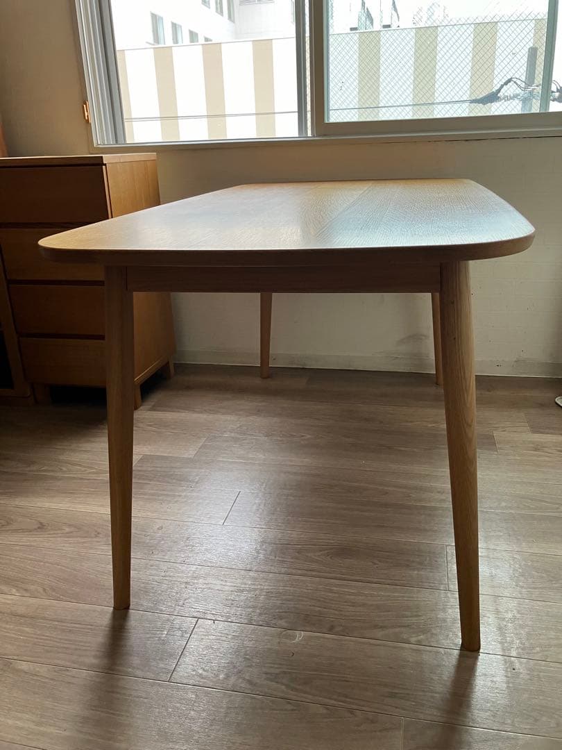 廃盤　無印良品　オーク無垢材テーブル　made in japan