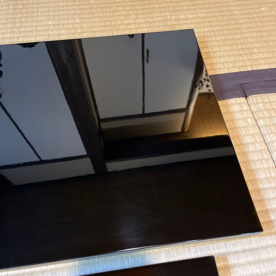 「輪島塗」【宇太郎】(作)の『炉用と風炉用の長板』２枚セットです。※美品　茶道具