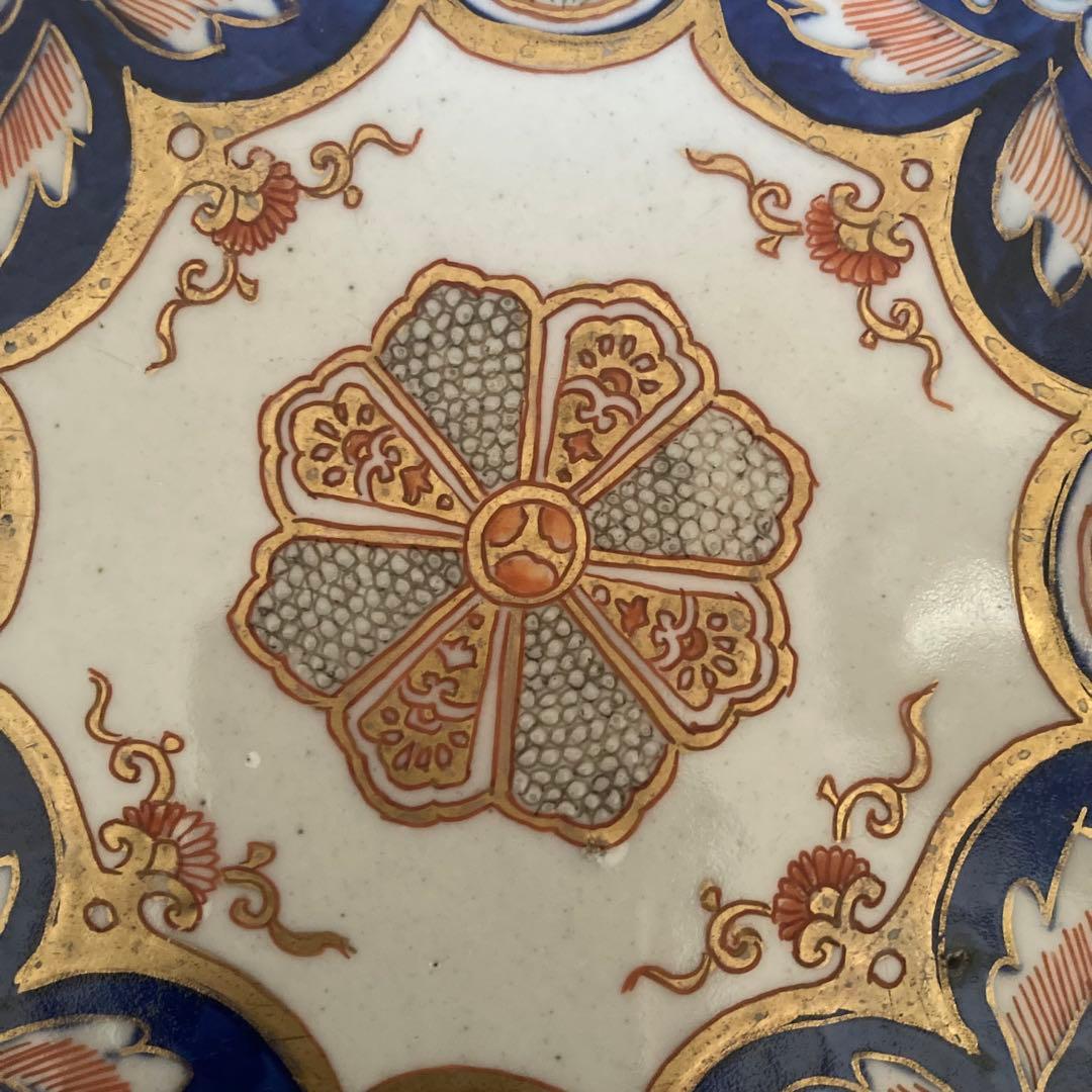 古伊万里　有田焼　鉢　深鉢　盛鉢　金彩　金蘭手　色鍋島　伊万里　骨董品　古美術