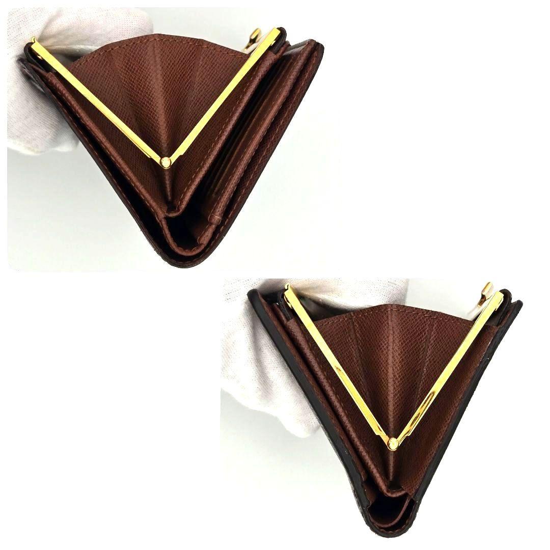 ◆新型◆ルイヴィトン ポルトフォイユ ヴィエノワ がま口 モノグラム 折り財布