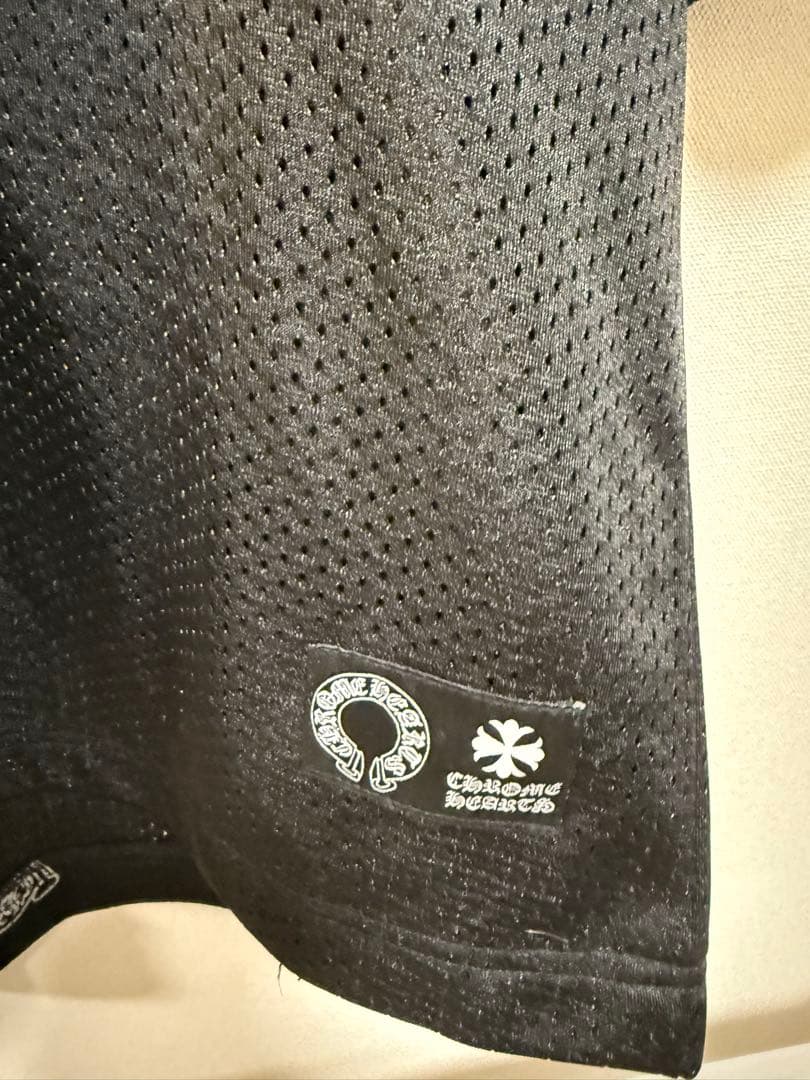 CHROME HEARTS メッシュTシャツ L ブラック