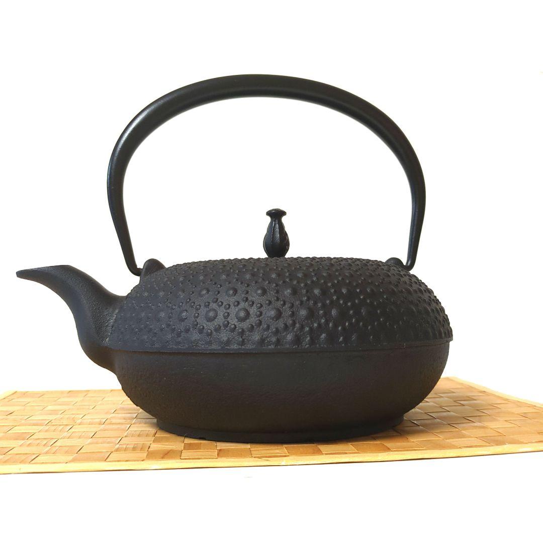 及源　南部鉄器　盛栄堂　IH対応　鉄瓶　東雲亀甲　1.2Ｌ