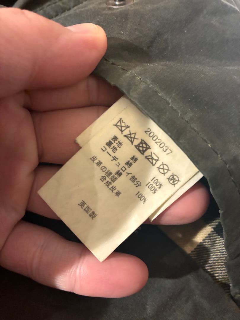 Barbour Beaufort Sage オリーブ　36