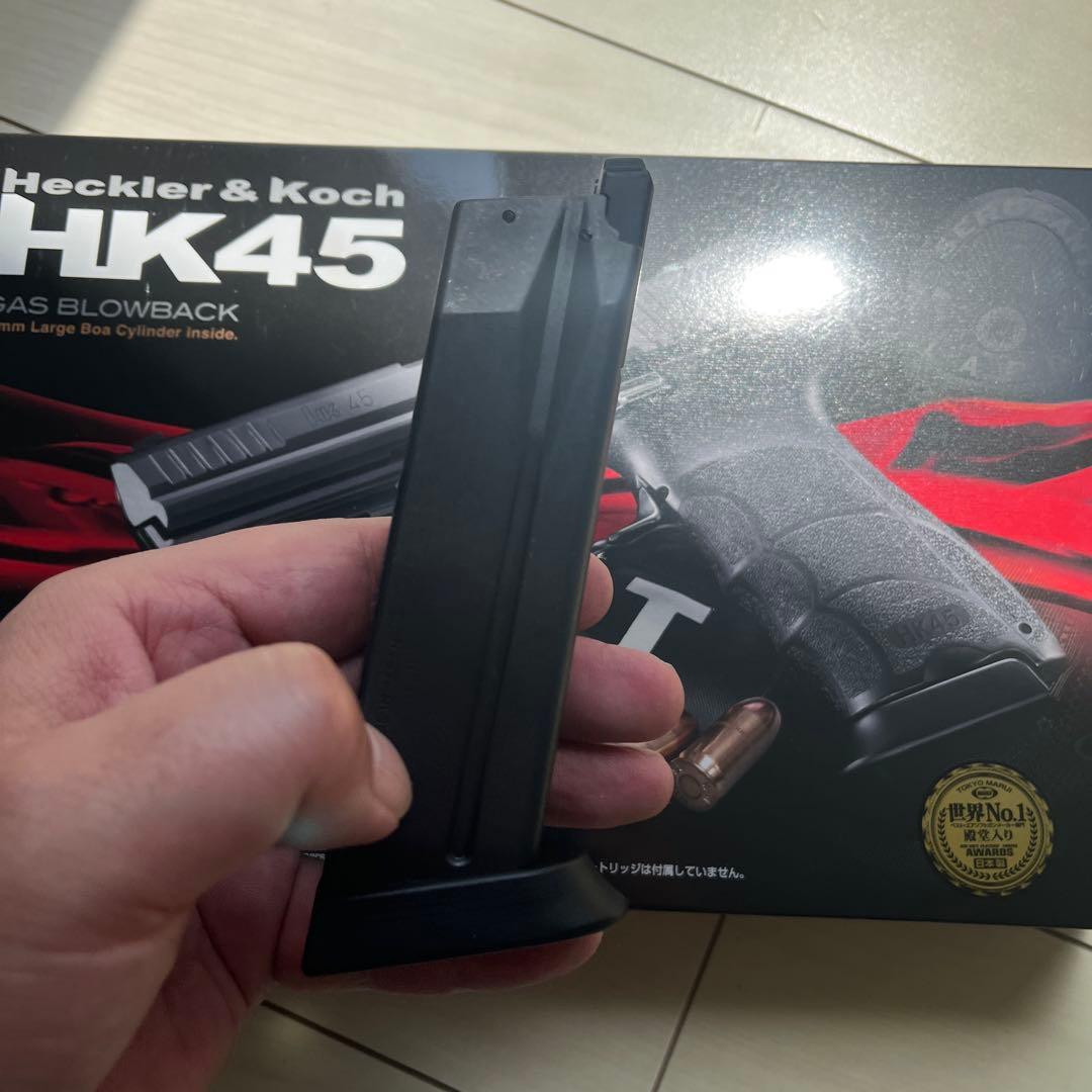 東京マルイH&K hk45 GBB ガスブローバック