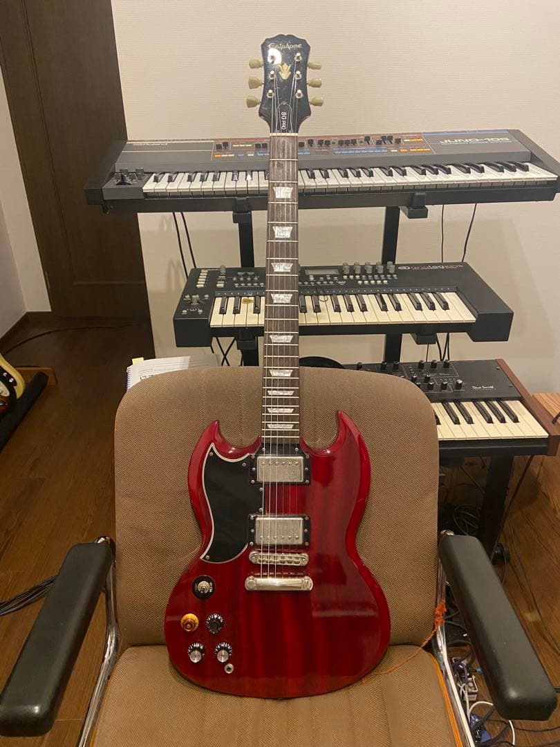 Epiphone SG G-400 PRO レッド　左利き用
