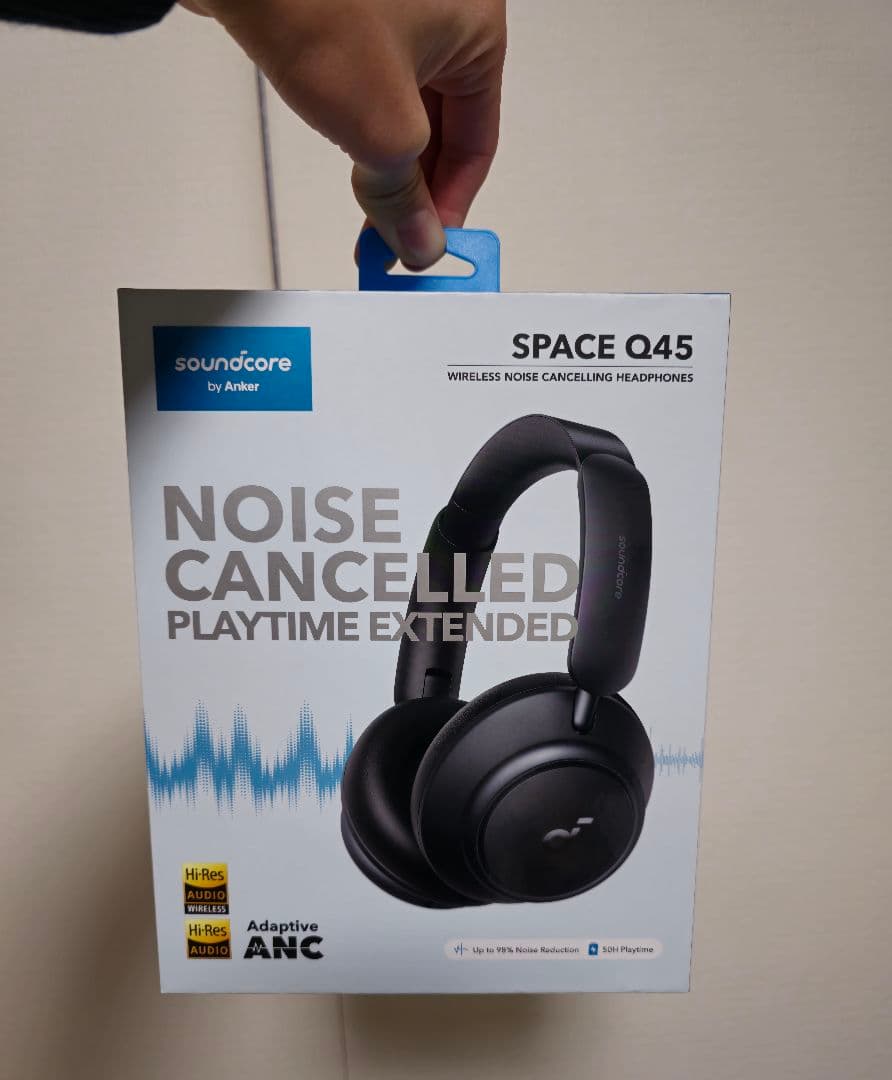 ヘッドホン anker soundcore space q45