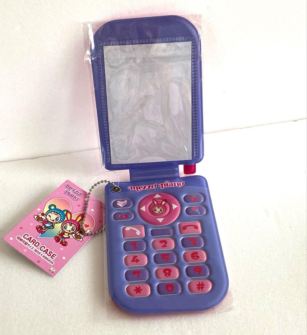 mezzo piano デニムポーチ　カードケース　タイルシールシール