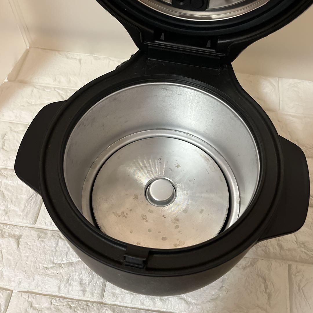 ⭐︎良品⭐︎ BALMUDAバルミューダ 炊飯器 K03A-BK 黒Black