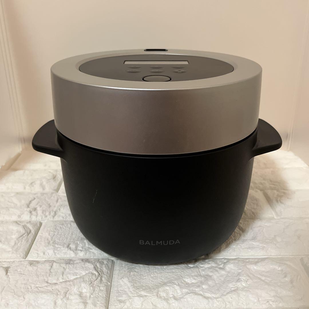 ⭐︎良品⭐︎ BALMUDAバルミューダ 炊飯器 K03A-BK 黒Black