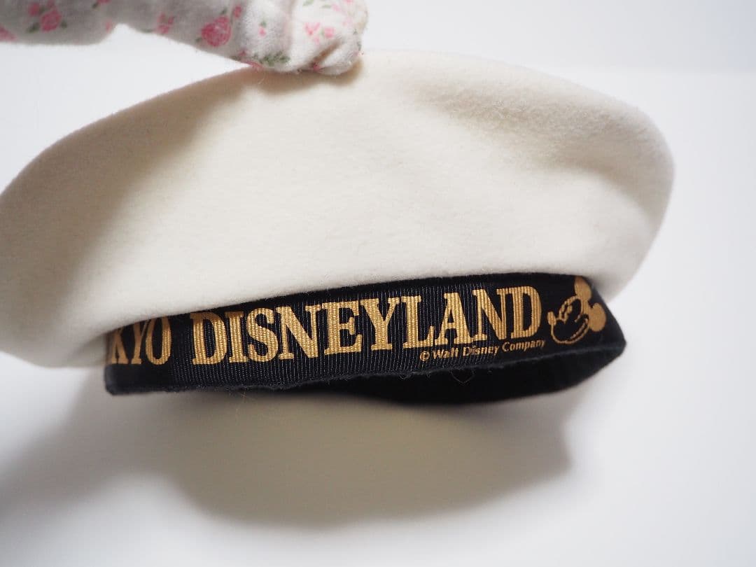 希少　東京ディズニーランド キャップ ベレー帽　開園当初　80年代　日本製