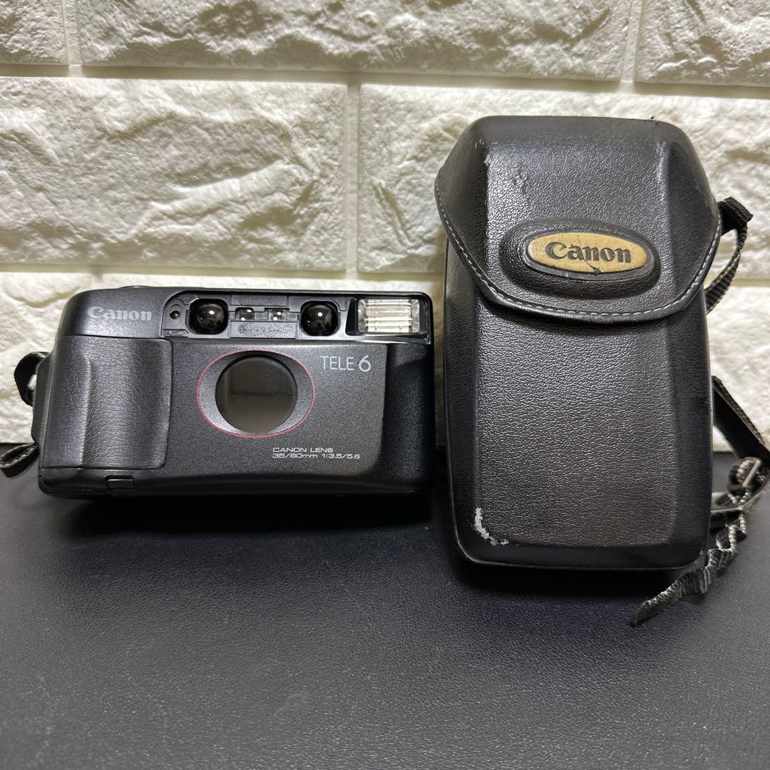 美品　Canon Autoboy TELE6 DATE 動作確認済　やや雑あり