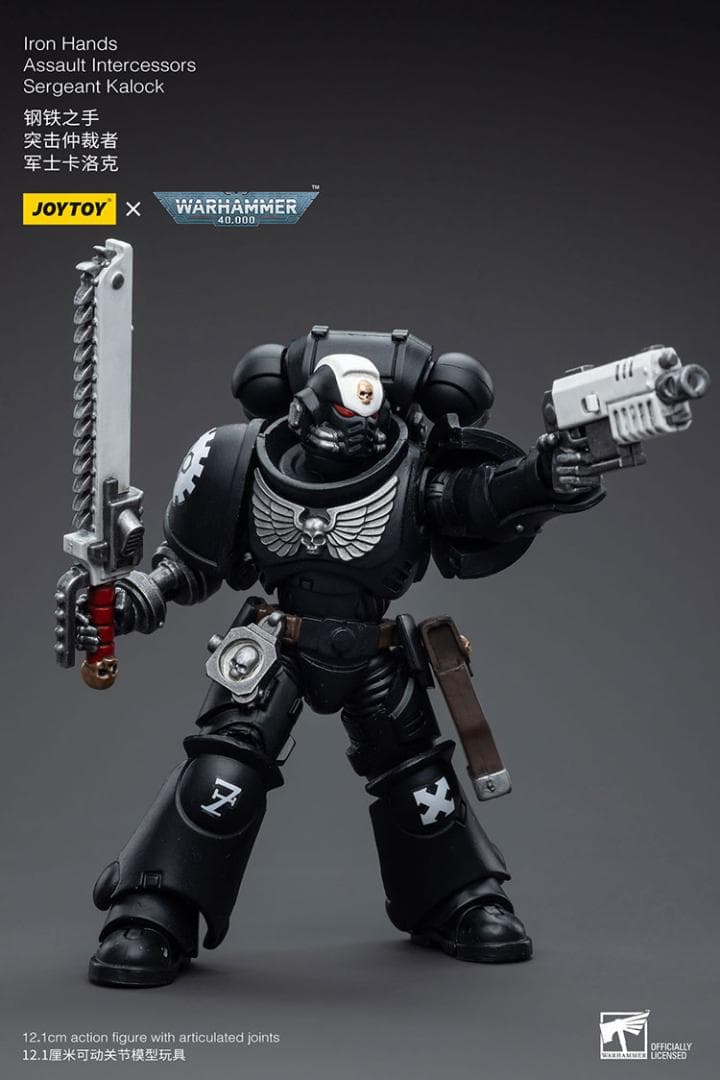 ゲームキャラクター warhammer 40k joytoy iron hands