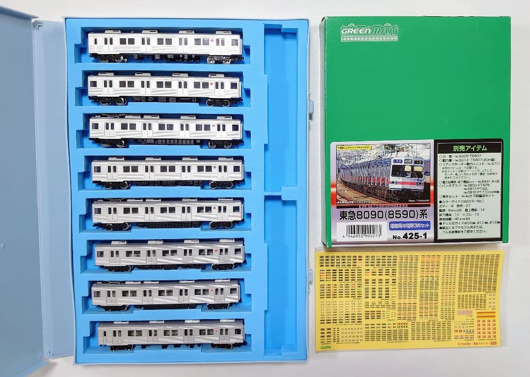 「ジャンク」グリーンマックス 東急8000系８両セット