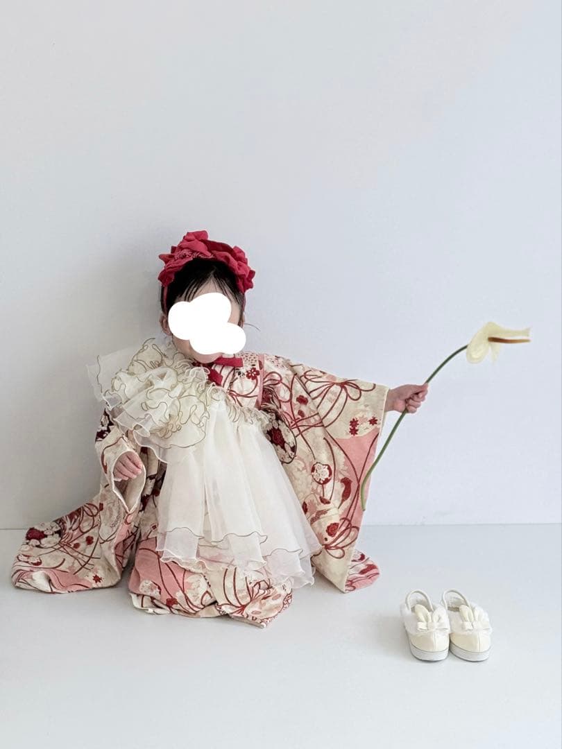 七五三 チュール被布