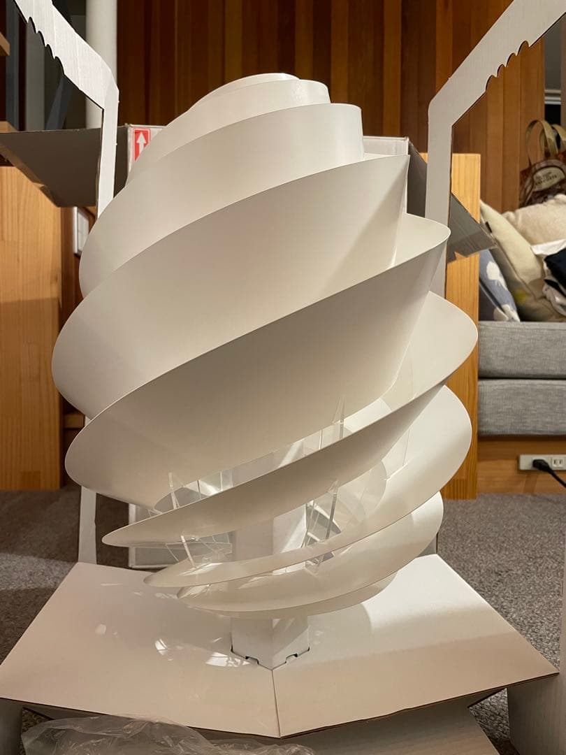 (ジャンク品) LE KLINT SWIRL PENDANT 2 ホワイト