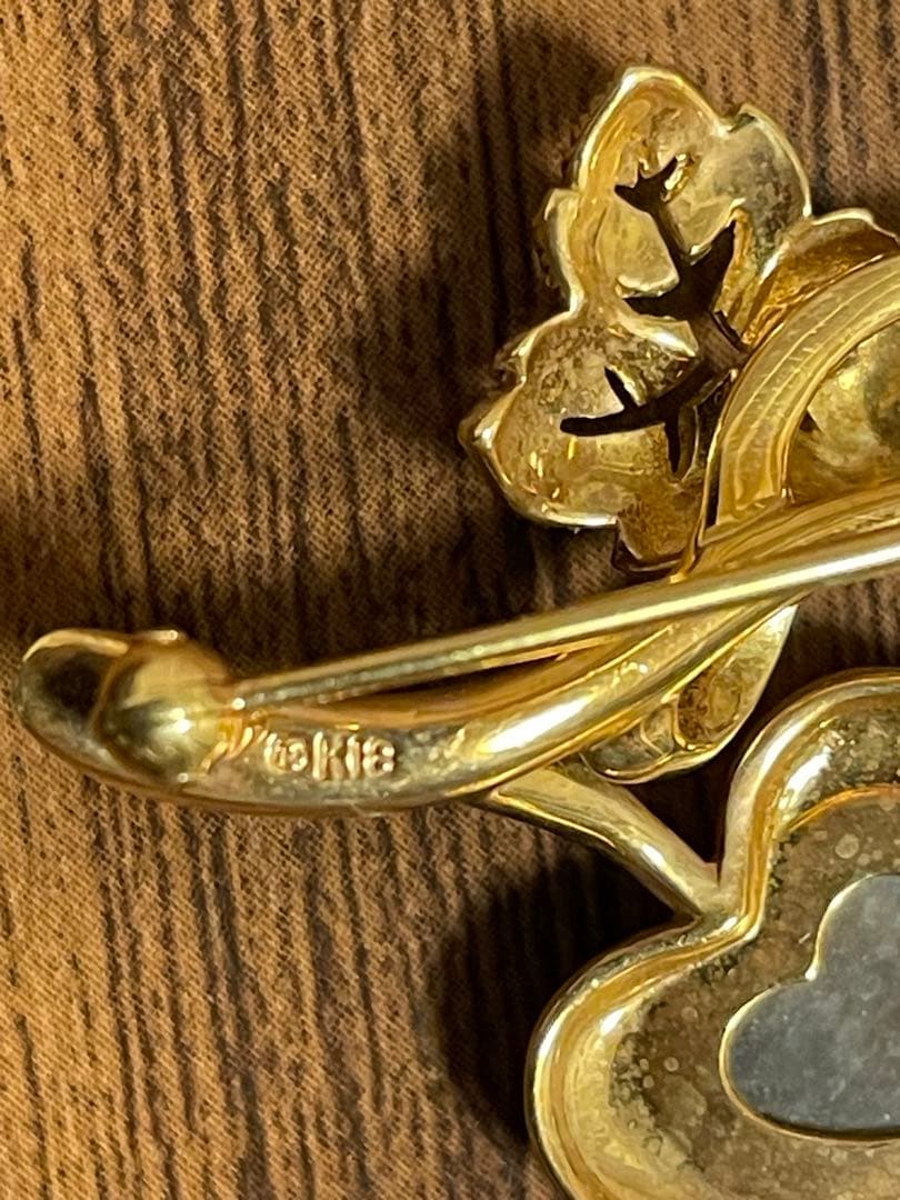 MIKIMOTO ピクウェ ブローチ