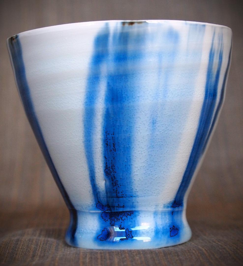 人気作家★加藤委★カップ★藍