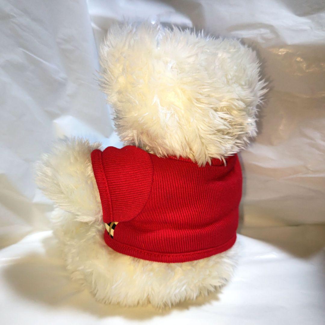 未使用　バーバリーテディベア専用箱付きアンティークノバチェック柄クマのぬいぐるみ