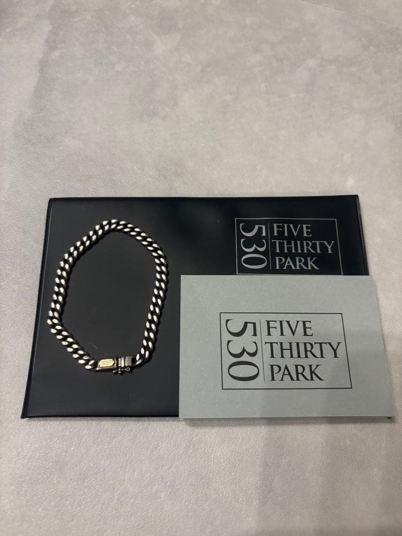 FIVE THIRTY PARK チェーンブレスレット 530PARK 18K