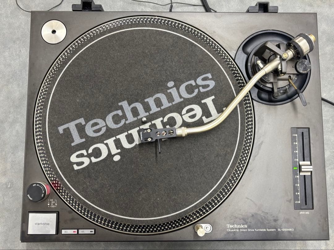 Technics SL-1200MK3 ターンテーブル M44G カートリッジ付