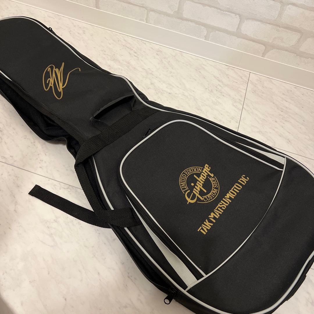 【写真追加】Tak Matsumoto DC ブラック Epiphone