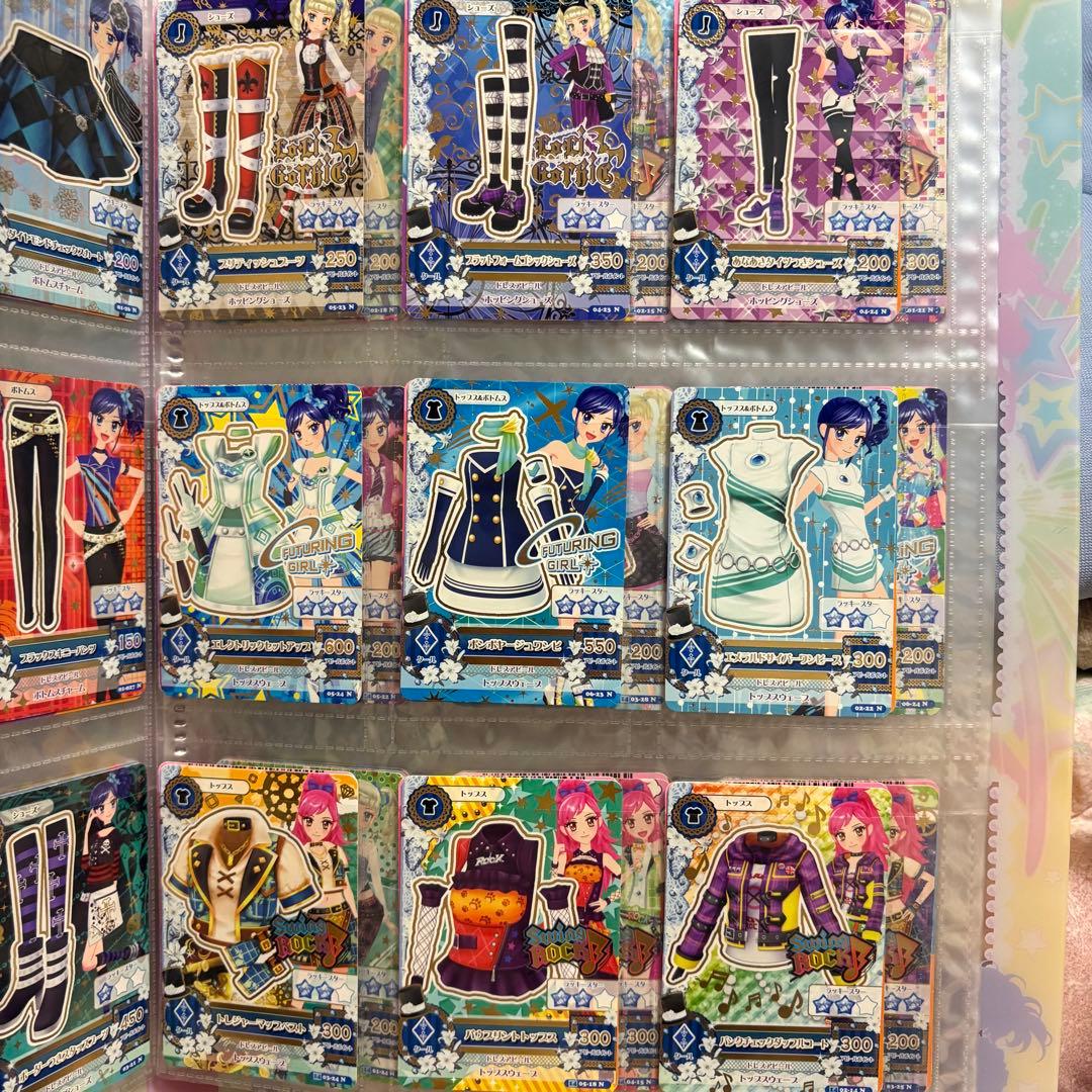 アイカツ　クールタイプ　カードまとめ売り　約160枚 バインダー付き